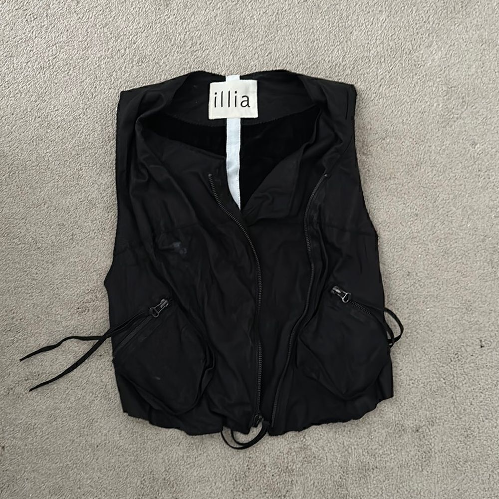Illia 0 Vintage Leather Vest